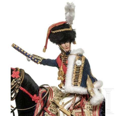 Marschall Mortier auf Pferd, um 1804 - Uniformfigur von Marcel Riffet, 20. Jhdt. - Foto 5