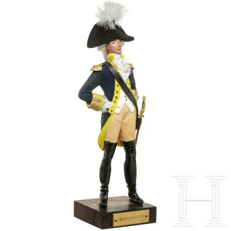 General Lafayette um 1777 - Uniformfigur von Marcel Riffet, 20. Jhdt. - фото 2