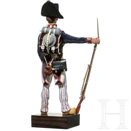 Infanterist der Revolutionsarmee um 1794 - Uniformfigur von Marcel Riffet, 20. Jhdt. - Foto 3