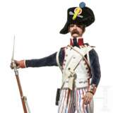 Infanterist der Revolutionsarmee um 1794 - Uniformfigur von Marcel Riffet, 20. Jhdt. - Foto 5