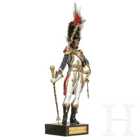 Tambourmajor der Garde um 1810 - Uniformfigur von Marcel Riffet, 20. Jhdt. - Foto 2