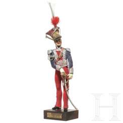 Lancier-Offizier der Garde um 1810 - Uniformfigur von Marcel Riffet, 20. Jhdt.