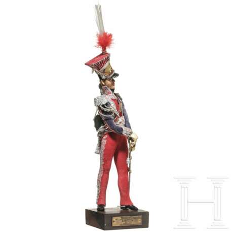 Lancier-Offizier der Garde um 1810 - Uniformfigur von Marcel Riffet, 20. Jhdt. - photo 2