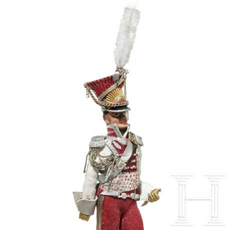 Lancier-Offizier der Garde um 1810 - Uniformfigur von Marcel Riffet, 20. Jhdt. - фото 5