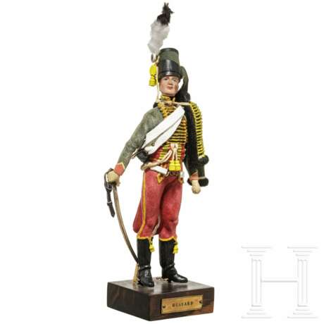 Husar um 1790 - Uniformfigur von Marcel Riffet, 20. Jhdt. - фото 2