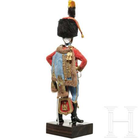 Offizier der Husaren um 1810 - Uniformfigur von Marcel Riffet, 20. Jhdt. - Foto 4