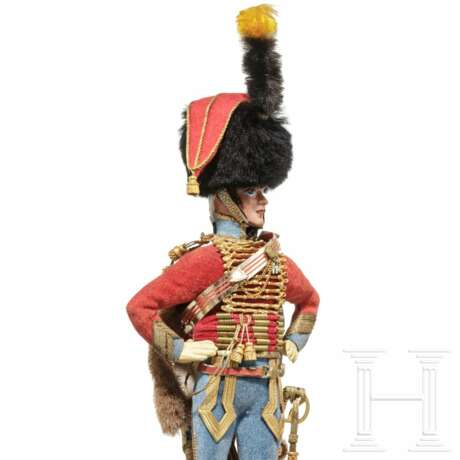 Offizier der Husaren um 1810 - Uniformfigur von Marcel Riffet, 20. Jhdt. - photo 6