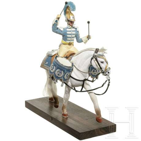 Pauker der Carabiniers auf Pferd um 1811 - Uniformfigur von Marcel Riffet, 20. Jhdt. - фото 4