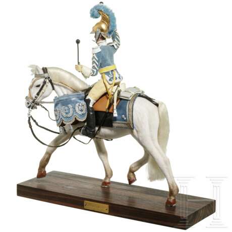 Pauker der Carabiniers auf Pferd um 1811 - Uniformfigur von Marcel Riffet, 20. Jhdt. - фото 5