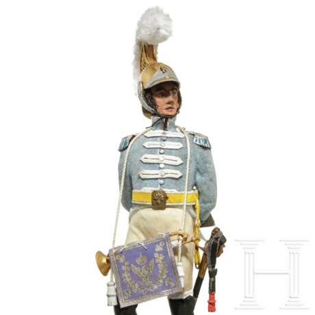 Trompeter der Carabiniers um 1811 - Uniformfigur von Marcel Riffet, 20. Jhdt. - Foto 6