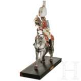 Trompeter der Grenadiers à cheval der Garde ab 1804 auf Pferd - Uniformfigur von Marcel Riffet, 20. Jhdt. - Foto 4