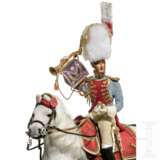 Trompeter der Grenadiers à cheval der Garde ab 1804 auf Pferd - Uniformfigur von Marcel Riffet, 20. Jhdt. - Foto 5