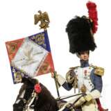 Fahnenträger der Grenadiers à cheval der Garde ab 1804 auf Pferd - Uniformfigur von Marcel Riffet, 20. Jhdt. - photo 6