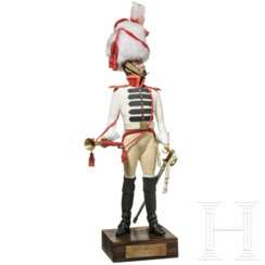 Trompeter der Kürassiere um 1810 - Uniformfigur von Marcel Riffet, 20. Jhdt.