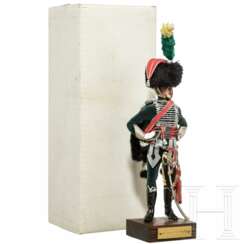 Offizier der Gardes d'honneur um 1810 - Uniformfigur von Marcel Riffet, 20. Jhdt.