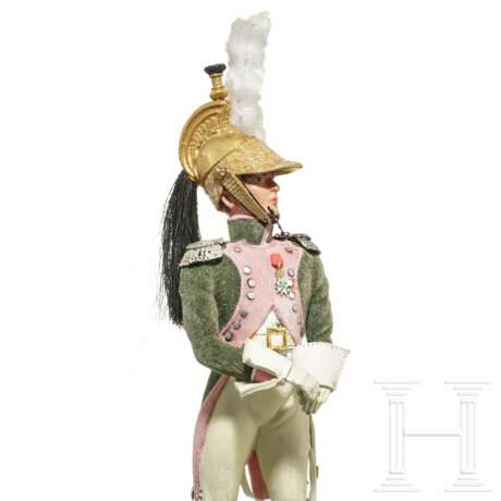 Offizier der Dragoner um 1809 - Uniformfigur von Marcel Riffet, 20. Jhdt. - Foto 6