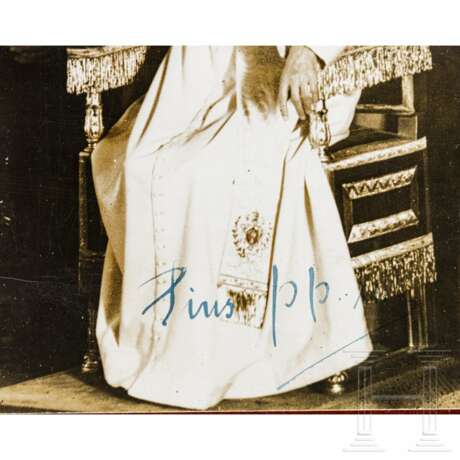 Prinz Joseph Clemens von Bayern (1902 - 1990) - Geschenkfoto von Papst Pius XII. - Foto 3