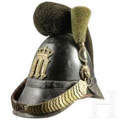 Raupenhelm M 1845/48 für Mannschaften der Jäger