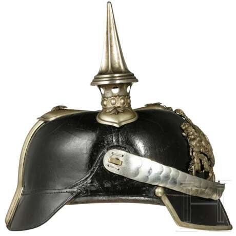 Helm für Offiziere der Infanterie und Effekten, um 1900 - Foto 5