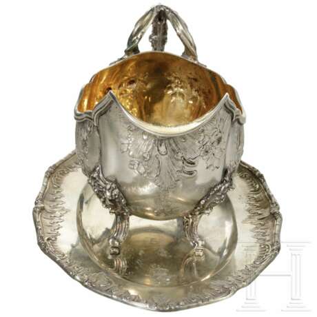 Kaiser Wilhelm II. - silberne Sauciere aus dem Speiseservice der kaiserlichen Tafel - фото 4