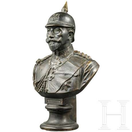 Kaiser Wilhelm II. - Bronzebüste aus der Zeit in Haus Doorn - photo 2