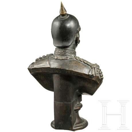 Kaiser Wilhelm II. - Bronzebüste aus der Zeit in Haus Doorn - photo 4