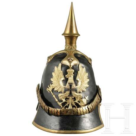 Helm M 1842 für Offiziere der Landwehr-Infanterie - Foto 2