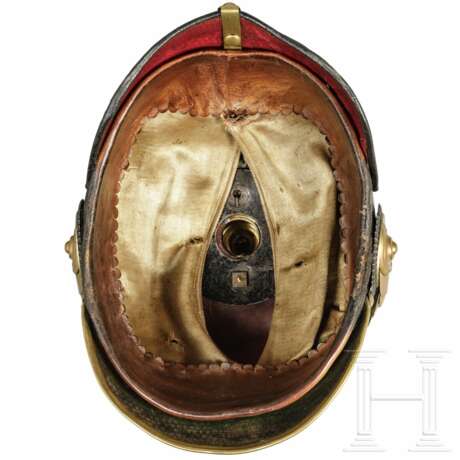 Helm für Offiziere der Artillerie, um 1900 - Foto 4