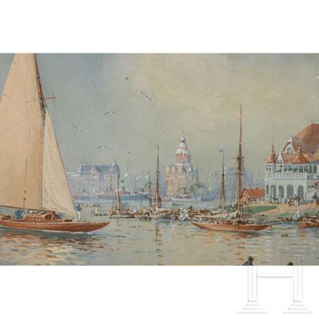 Willy Stöwer (1864 - 1931) - Gemälde "Trumpf in Helsingfors 1921", datiert 1922 - photo 2