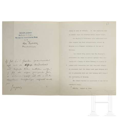 Leutnant Hermann Göring - 193 Tagebuchseiten und sieben Skizzen aus dem 1. Weltkrieg vom 1. August 1914 bis zum 10. Januar 1915 - photo 1