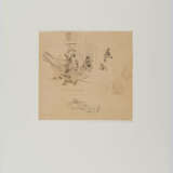 Group of two drawings: Character study on "Chioggia" and character study of a sitting girl - фото 5