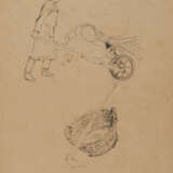 Group of 3 sketches: "Chioggia"; "Frühling zieht ins Land"; "Mann mit Schubkarre" - Foto 9