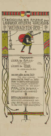 Bleistiftstudien von der Weihnachtsfeier (Karlsruhe 1895) und Konvolut aus sechs Studienblättern - фото 4
