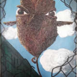 Painting in the interior of the Owl «Сова», Холст на подрамнике, Акриловые краски, Современное искусство, bird, Польша, 2021 г. - фото 1