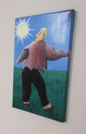 picture «Thief от Dj | Джоконда», acrylic on canvas, Акриловые краски, Современное искусство, Польша, 2021 г. - фото 1