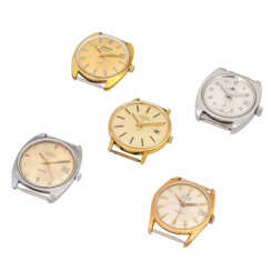 KONVOLUT Vintage Herren Armbanduhren - Automatik / Handaufzug, ca. 1960er/1970er Jahre.