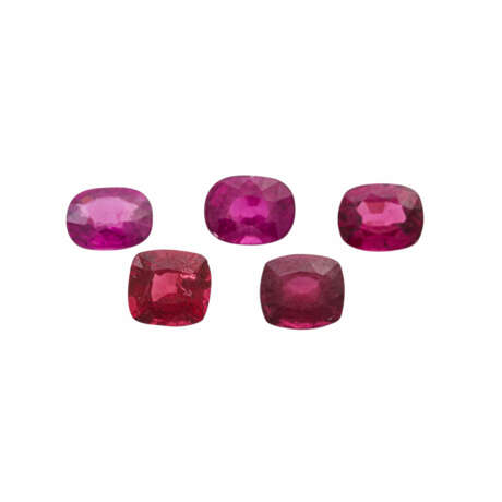 Konvolut Rhodolithe von 12,23 ct - Foto 1