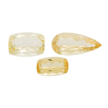 Konvolut gelbe Berylle von 13,4 ct - фото 1