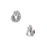 ADLER RUBY AND DIAMOND NECKLACE AND EARRING SET - фото 6