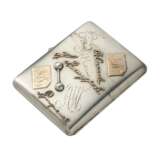 SILVER AND GOLD CIGARETTE CASEMAKER'S MARK CYRILLIC 'KS', MOSCOW, 1908-1917 - photo 2