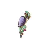 SUZANNE BELPERRON MULTI-GEM PAIR OF BROOCHES - photo 2