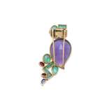 SUZANNE BELPERRON MULTI-GEM PAIR OF BROOCHES - photo 3