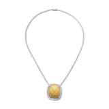 OPAL AND DIAMOND PENDENT NECKLACE - фото 1