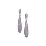 DE GRISOGONO COLOURED SAPPHIRE AND DIAMOND 'GOCCE' EARRINGS - фото 1