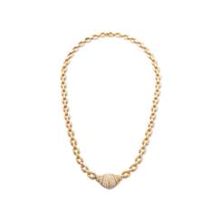 CARTIER GOLD AND DIAMOND NECKLACE