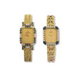 NO RESERVE - TWO MULTI-GEM WRISTWATCHES - фото 1