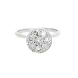 Ring mit 8 Brillanten, zusammen ca. 0,8 ct, - фото 1