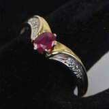 Ring mit Rubin GOLD. - photo 1