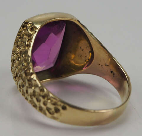 Herrenring - Amethyst GOLD. - photo 3