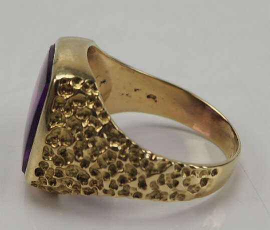 Herrenring - Amethyst GOLD. - photo 4